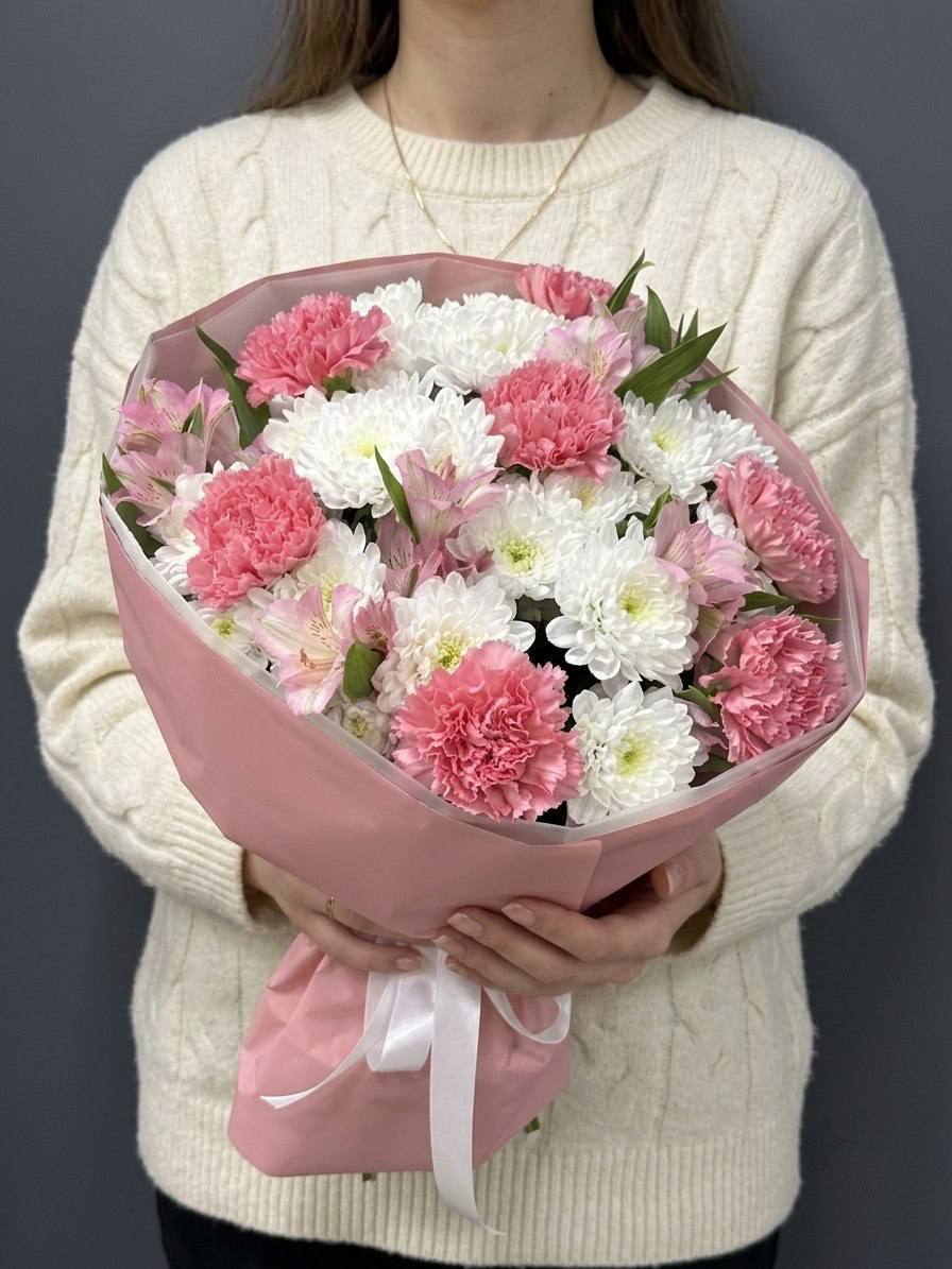 Авторский букет «Шепот утреннего сада»